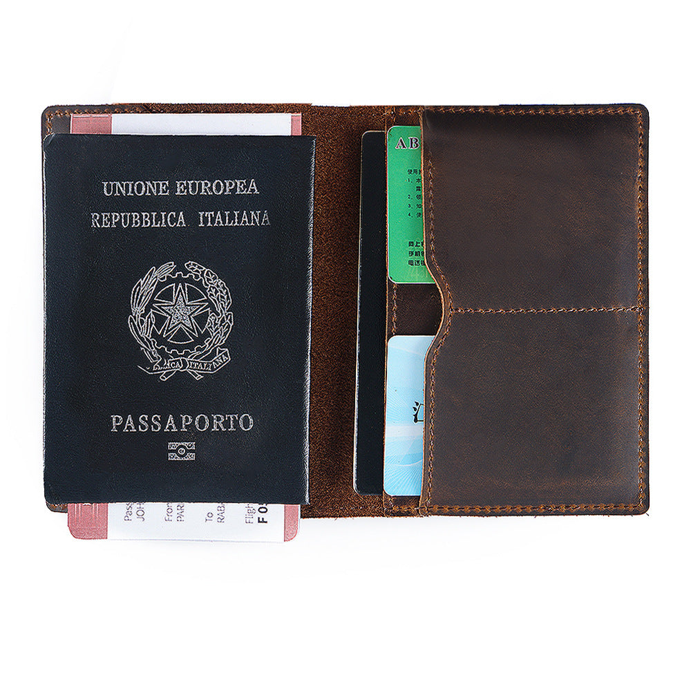 Jet Set – Slim Leather Passport Holder