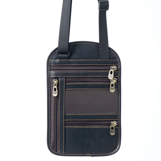 The Wanderer – Leather RFID Passport Organizer Holder