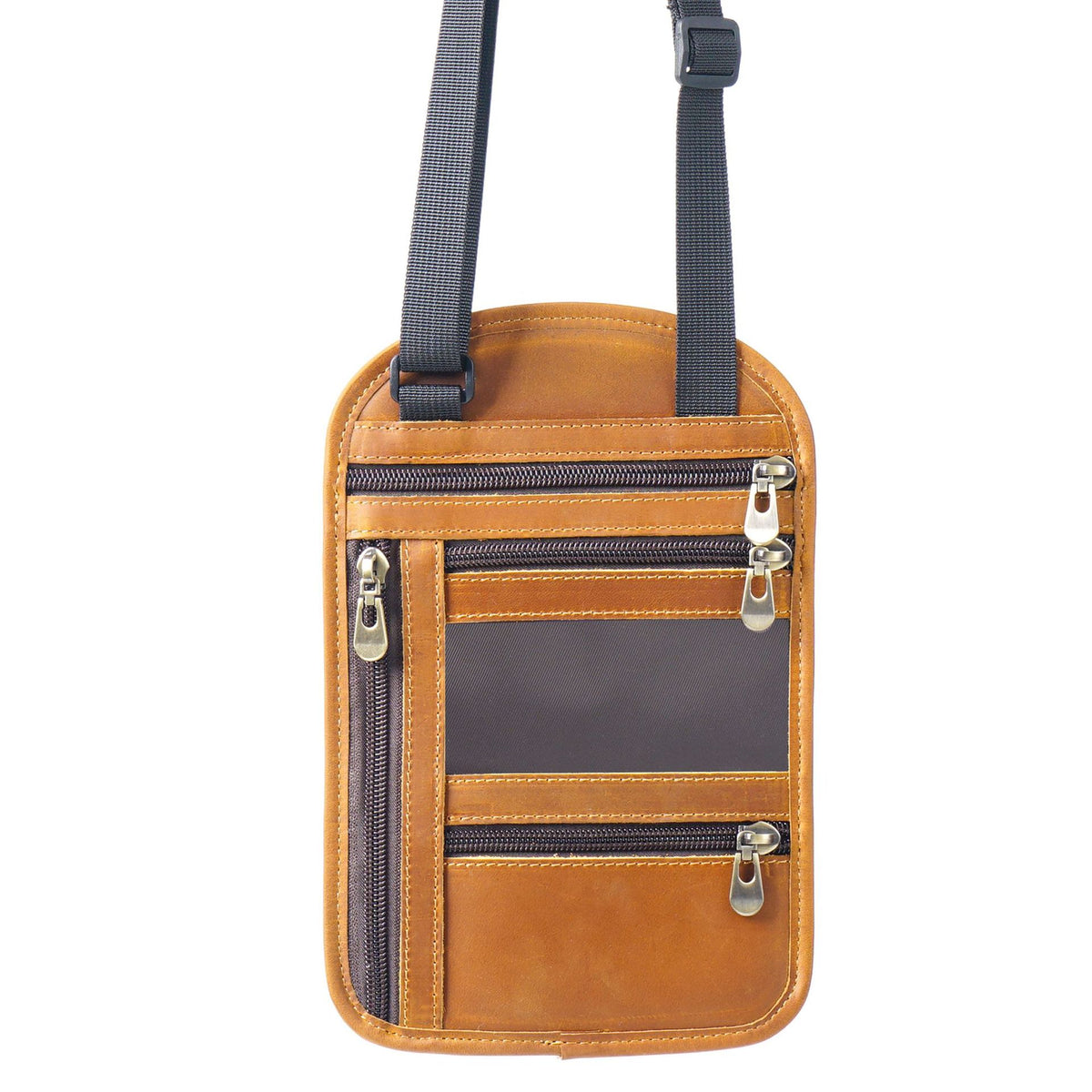 The Wanderer – Leather RFID Passport Organizer Holder