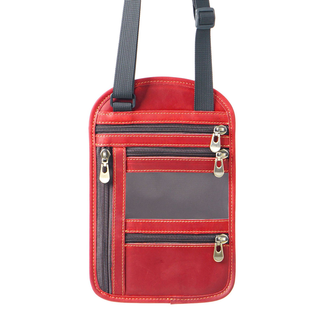 The Wanderer – Leather RFID Passport Organizer Holder