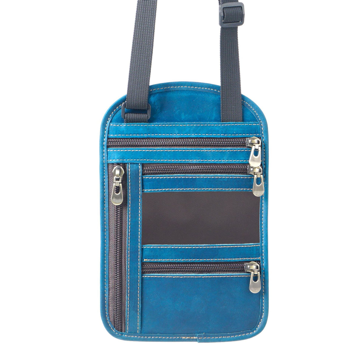 The Wanderer – Leather RFID Passport Organizer Holder