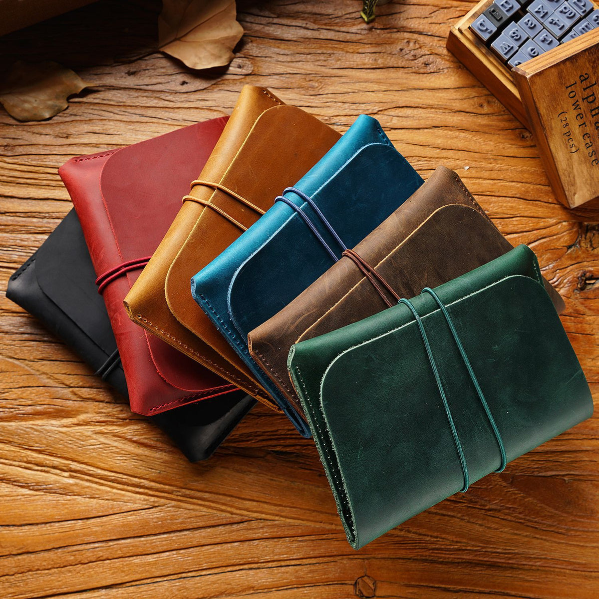 Wild Ride – Crazy Horse Leather Passport Holder