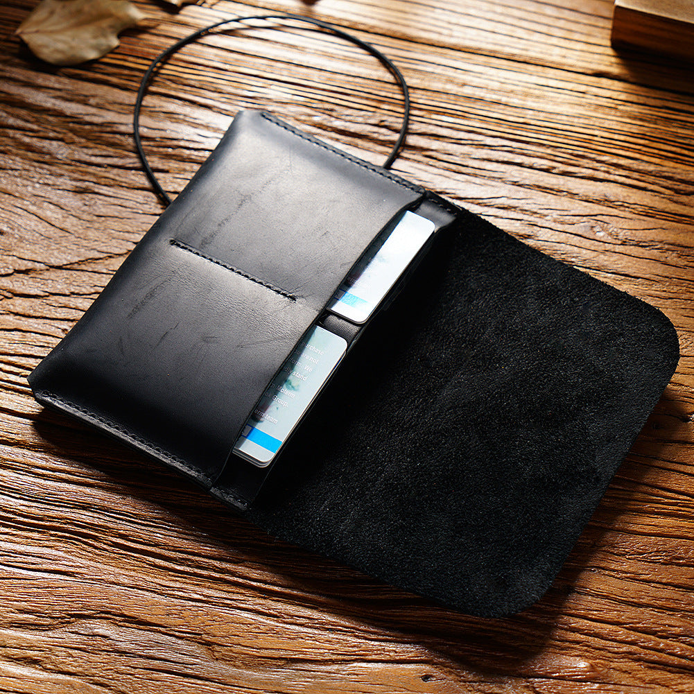 Wild Ride – Crazy Horse Leather Passport Holder