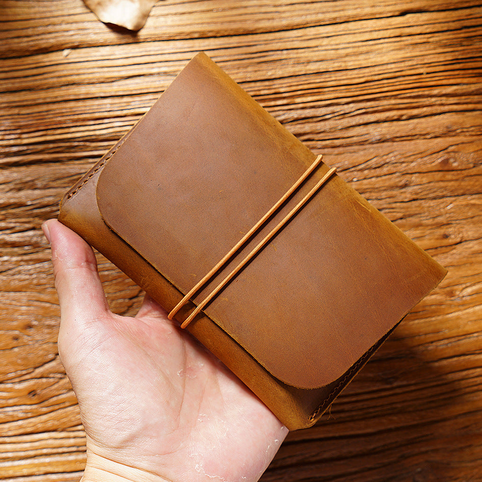 Wild Ride – Crazy Horse Leather Passport Holder