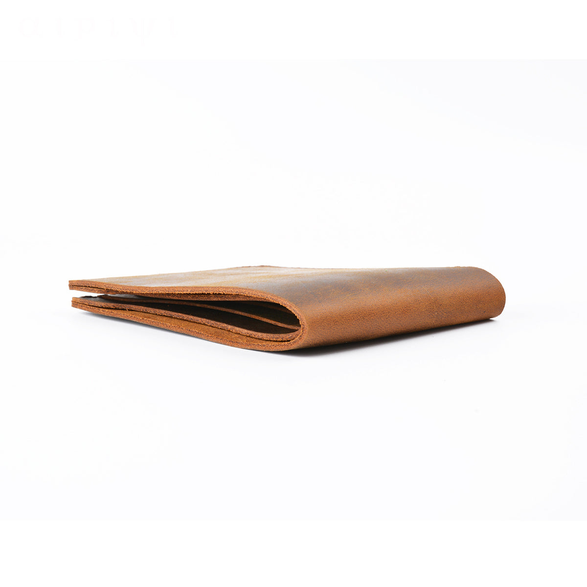 Crazy Horse Leather Bifold Wallet – Compact & Durable Card Organizer