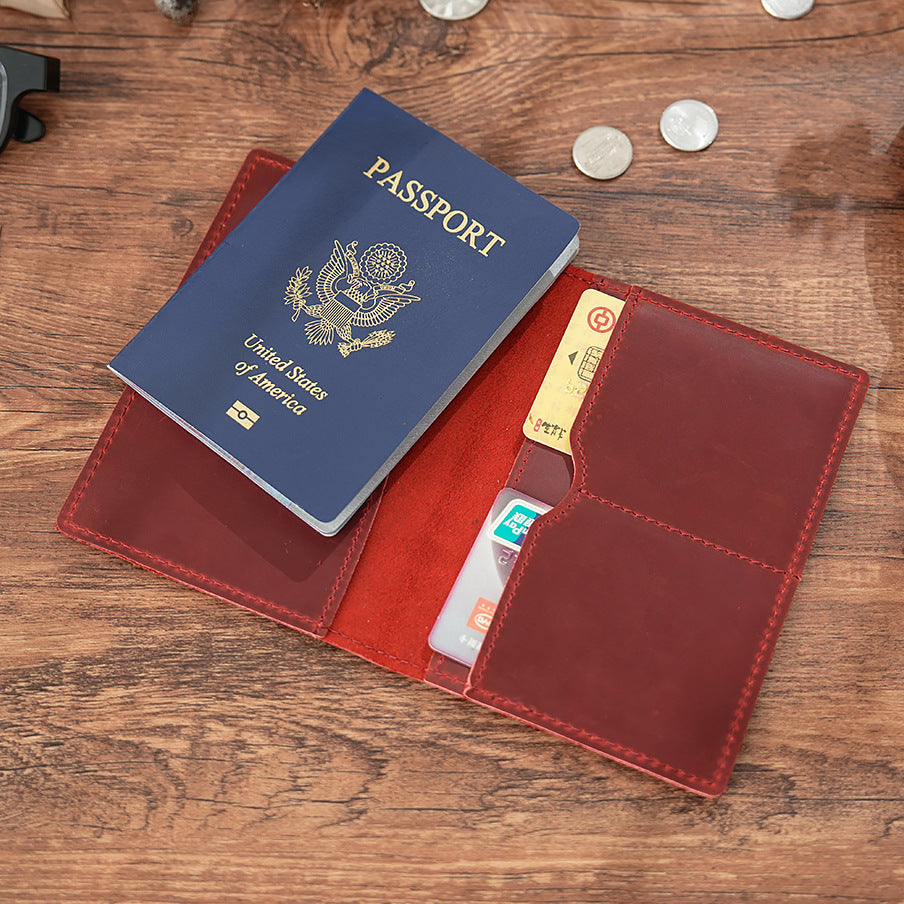 Jet Set – Slim Leather Passport Holder